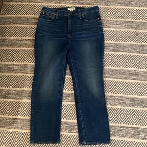 Never worn Madewell jeans demi boot